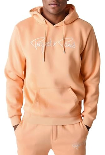 Sweat à Capuche Signature Apricot Cream L