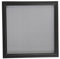 Rejilla de Ventilación en Aluminio Perforado con Malla Protectora, Negro RAL9005, Rejilla de Aire para Interior/Exterior, Difusor de Aire Caliente. (30 x 30 cm)