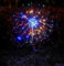 CNMTCCO Solar Feuerwerk Gartenlichter, Solar Garten Dekorative Lichter mit 120 LED,Solarstecker Gartenleuchten für Hinterhof Weg Rasen Terrasse (2 Stück Farbig)