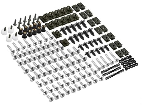Verkleidungsschrauben Für Suzuki GSXR GSX-R 600 750 1000 GSX R 600 750 1000 K1 K2 K3 K4 K5 K6 K7 K8 K9 Schrauben(Silber)
