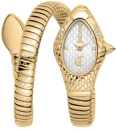 Just Cavalli Damenuhr Analog Quarz mit Edelstahlarmband JC1L373M0025