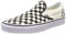 Vans Ua Classic Slip-on, Scarpe Uomo, Black White Checkerboard, 40 EU