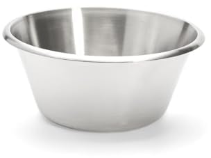 DE BUYER -3250.24 -bassine patissiere fond plat s/anses 24, Argent