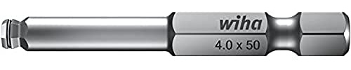 Wiha Bit Professional Sechskant-Kugelkopf, schwenkbar für schwer zugängliche Bereiche, 1/4 (25742) 6,0 mm x 50 mm