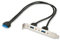 Lindy Slotblech USB 3.0 Adapter 2xUSB 3.0 Typ A an 20 pol.