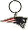 Siskiyou Schlüsselanhänger, Motiv: NFL, Chrom, unisex, SFCK120, Schwarz