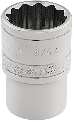 Draper 49481 Square Drive Hi-Torq 12 Points Socket 3/8 Length