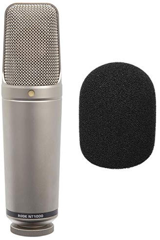 Rode NT1000 - Microfono a condensatore + WS2, protezione anti-vento