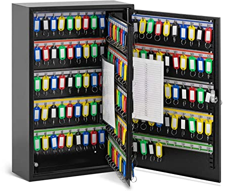 Stamony ST-KB-200 Schlüsselkasten Schlüsselschrank abschließbar Schlüsselbox für 200 Schlüssel