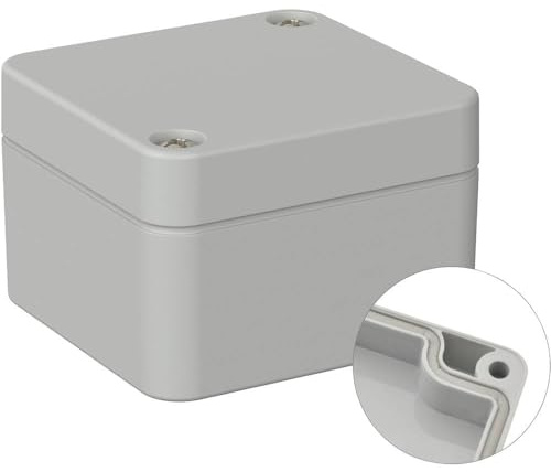TRU COMPONENTS BOX4U TC-9065588 Universal-Gehaeuse 52 x 50 x 35 ABS Lichtgrau (RAL 7035) 1St.