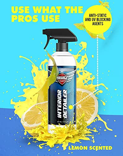 Pearl Nano Interior Detailer Amazing Shine - All Purpose, Amazing Shine Armor Car Seat Cleaner, Interior Car Cleaner for Upholstery, Car Leather Cleaner, Carpet, Plastic, (250ml)