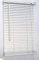 Funky Gadgets Grey Embossed Pattern PVC Window Venetian Blind Blinds Easy Fit Curtains Made to Measure Blinds Windows Treatment Shutters Twist Open Close(White Embossed Pattern, 60 x 150 cm)