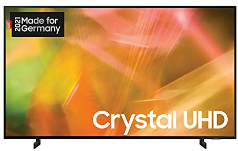 Samsung Crystal UHD 4K TV 75 Zoll (GU75AU8079UXZG), HDR, AirSlim, Dynamic Crystal Color [2021]