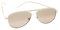 Liebeskind Damen Sonnenbrille Creme Matt/Gold 57-12-145 10258-00110