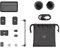 dji Micrófono (2 TX + 1 RX + Funda de Carga), micrófono Lavalier inalámbrico, Rango de 250 m, batería de 15 Horas, micrófono inalámbrico con cancelación de Ruido para PC, iPhone, entrevista de