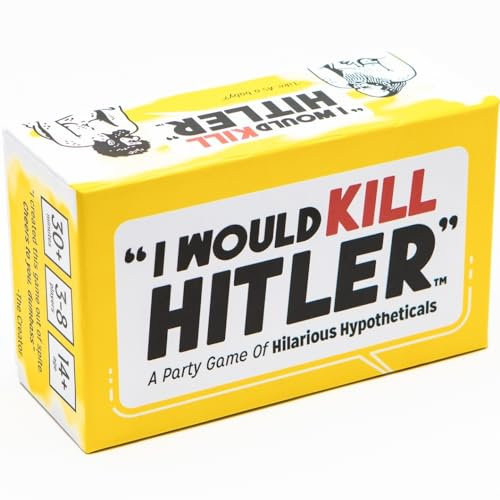 I Would Kill Hitler - Das Super-Partyspiel für Erwachsene mit ethischen Dilemmas und urkomischen Hypothetiken