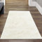 Teppich-Traum Kunst Hasenfellteppich Flur schön flauschig und weich – 11 mm Florhöhe – Creme, 70x140 cm
