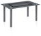 duehome | Mesa de Comedor Fija, Mesa Salon o Cocina, Modelo Gray, Acabado en Gris y Cristal Templado, Medidas: 140 cm (Largo) x 80 cm (Ancho) x 75 cm (Alto)
