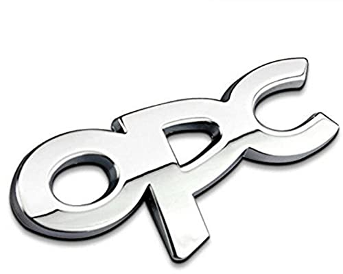 AMENAS 3D-Metall Auto-Hintere Endstück-Trunk-Emblem-Aufkleber-Abzeichen-Abziehbilder,für Opel OPC