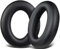 SOULWIT Cuscini di Ricambio in Pelle di Proteina per Sennheiser Momentum 4 Cuffie Wireless Over/Around Ear, Padiglioni Auricolari con Schiuma di Isolamento Acustico ad Alta Densità-Nero