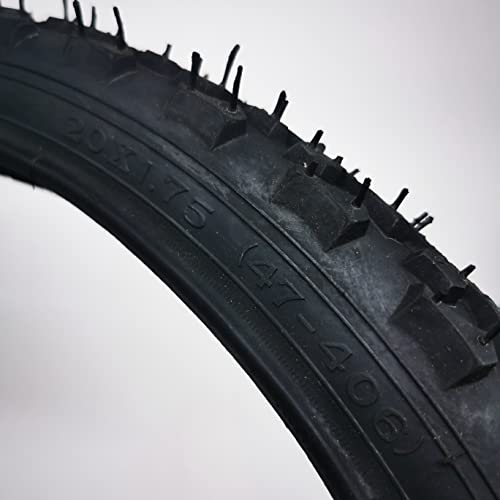2x20 Zoll Ralson MTB Reifen + AV Schläuche Decke Mantel Fahrrad Anhänger 20x1.75 | ETRTO 47-406 | Mountainbike Autoventil Schrader