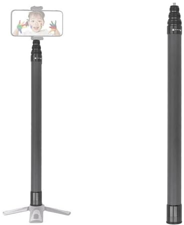 Selfie Stick, 2M Extension Pole, 7 Sections Twist Lock Type Retractable Extendable Monopod, Panoramic Camera Concealed Extension Rod, for 360X3 ONE RS GO 3 ONE X2 ONE R ONE X