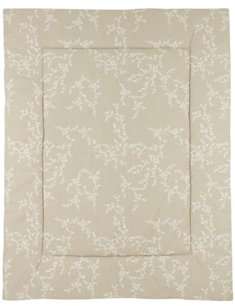 Meyco Baby Laufgittereinlage - Branches Sand - 80x100cm - Einzelpackung