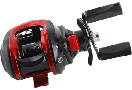 Saltwater Baitcaster Rullar, 8 Kg Bromskraft Betesrulle, Kraftfull Lättvikts Smidig Baitcaster Fiskerulle för Saltvatten Sötvatten