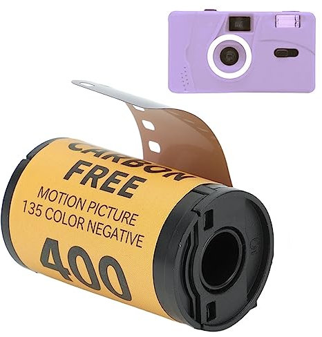 35-mm-Kamera-Farbfilm 35mm Film Ilford ISO 320-400 Farbdruck-Kamerafilm, Kamera-Farbdruckfilm, Feine Körnung, Breite Belichtung, Latitude HD-Farbnegativfilm für Filme