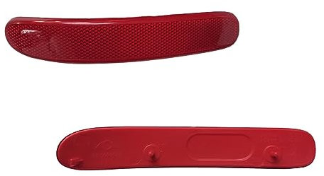 Auto-Bremslichter Auto-Heckstoßstangenreflektoren für Mini für Cooper Clubman R55 2008-2014, automatischer Rücklichtblinker für die Nebelschlussleuchte 275466503(Left and Right)