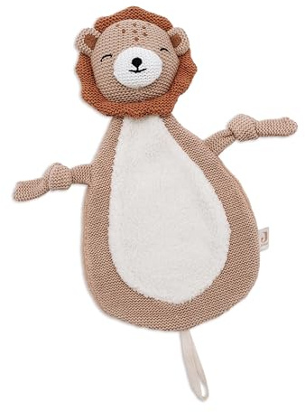 wunderwunsch JOLLEIN Schnuffeltuch personalisiert, Schmusetuch Baby | Kuscheltier, Kuscheltuch mit Namen für Mädchen und Junge, Geburt, Taufe, Geschenk bestickt, Trösterchen, Willkommen