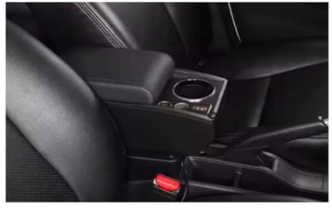 Mittelkonsole Auto Für Kia Picanto Für 3X-Line Auto Armlehne Aufbewahrungsbox Getränkehalter Spezielle Nachrüst-Autozubehör Armlehnenbox Armlehnen Mittelkonsole(W1 Fast charging)