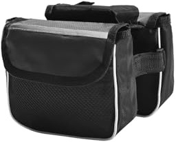 SLXLYH Fahrrad Oberrohrtasche, Fahrradrahmen Taschen, wasserdichte Fahrrad Trägertaschen, vordere Querstangen Tasche für Reiten, Sportfahrräder, Querstangen Tasche