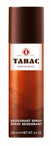 Tabac® Deodorant Original | Unverwechselbarer Duft von Tabac Original – 24 Stunden Schutz als Deo – Seit 1959 Original | 200 ml Aerosol Spray