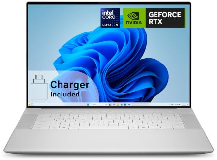 Dell 16 Premium Laptop DA16250, 16.3 4K OLED Touch 120Hz, Intel Core Ultra 9 285H, RTX 5070, 32GB, 1TB SSD, W11H E5 130W USB-C AC Adapter with PowerCord- UK - 1yr Ltd HW Warranty- SnP