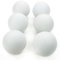 Crown Sporting Goods weiß Verordnung Größe Lacrosse Balls in Mesh Aufbewahrungstasche (Set von 6)