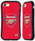 Head Case Designs Officially Licensed Arsenal FC Full Colour Red Crest 2 Hybrid Case Compatible With Apple iPhone 7/8 / SE 2020 & 2022