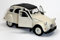 Schnäppchenmarkt 111 Modellauto kompatibel mit Citroen 2CV Ente Cabriolet, Auto, Metall, Windbetrieben, Rückzugmotor, Pull-Back, 1 Count, Erwachsene Oldtimer-Enthusiasten, Sammler