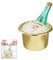 CREATIV DISCOUNT Miniatur Sektkühler mit Flasche, 3cm