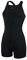 Speedo Damen Eco Endurance+ Legsuit Badeanzug | Chlorbeständig | Recyclingmaterial | Schwimm-Fitness | Training | Urlaub Schwimmbekleidung, Schwarz, 38