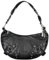 GUESS Damen Natalya Hobo, Umhängetasche, Schwarz