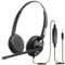 Arama Cell Phone Headset with Microphone Noise Cancelling & Call Controls, 3.5mm Jack Headphone for iPhone Samsung Mobile Phone Computer, Business Zoom Skype Call Center Home Office
