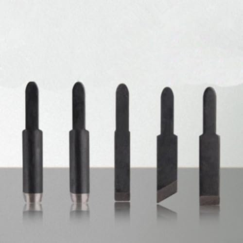 Wood Carving Blades for Chisel Electric Machine Tool, 5pcs Set, Ultra High Speed Vibration, Achieve Detailed Engravings