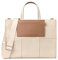 Comfyable Laptop Tote Bag for Women, Canvas Purse with Large Capacity, Both Briefcase Handbag and Crossbody Shoulder Bag for Travel, Work