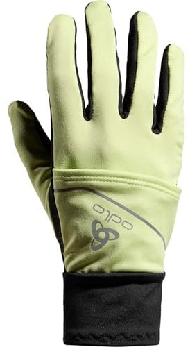 Odlo Sporthandschuhe Herren Damen Intensity Cover Safety Light I Fahrradhandschuhe I Laufhandschuhe