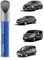 KNG Gris Casiopea Perlado Metalizado/Gris Acero Metalizado Retoque de pintura para Renault, reparación de rayones de automóvil, solución rápida y fácil para la reparación.