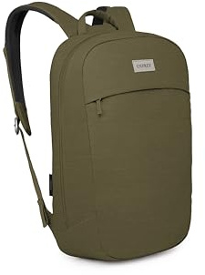 Osprey Arcane Large Day Commuter Backpack - Everyday Bag with Laptop Sleeve & Bottle Pocket, Moss Green Heather
