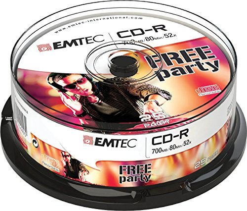 EMTEC ECOC802552CB rekordable CD (52x Speed, 700MB)