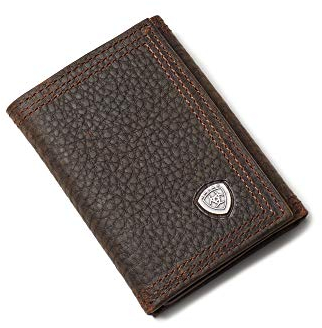 ARIAT Herren A35122282 Reisezubehör: Dreifach gefaltete Brieftasche, Braun, Einheitsgröße