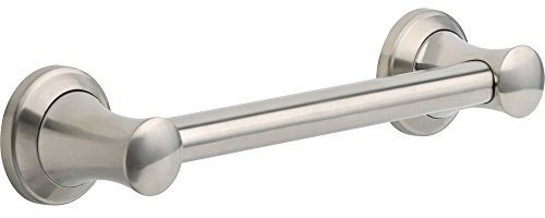 Delta Faucet 41712-SS Transitional Grab Bar with Concealed Mounting, 12-Inch, Stainless
